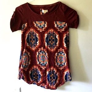 🌿 Anthro Meadow Rue Medallion Top